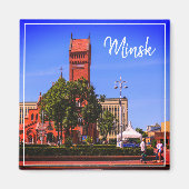 Aimant Biélorussie Minsk Architecture Cityscape (Devant)