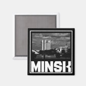 Aimant Biélorussie Minsk Architecture Cityscape (Recto/Verso)