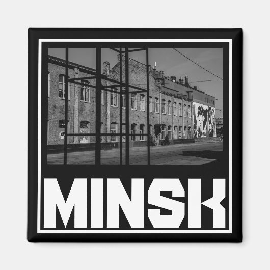 Aimant Biélorussie Minsk Architecture Cityscape (Devant)