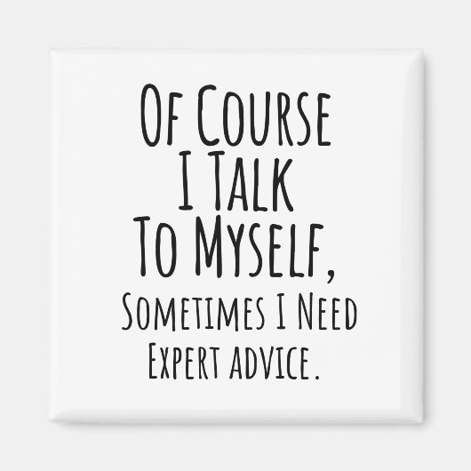 Aimant bien sûr je me parle parfois moi-même, drôle (Devant)