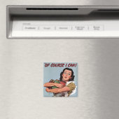 Aimant "Bien Sûr Que Je Peux !" (In Situ (Lave-vaisselle))