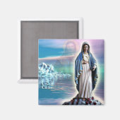 Aimant Bienheureuse Vierge Marie - Mère de Dieu (Recto/Verso)