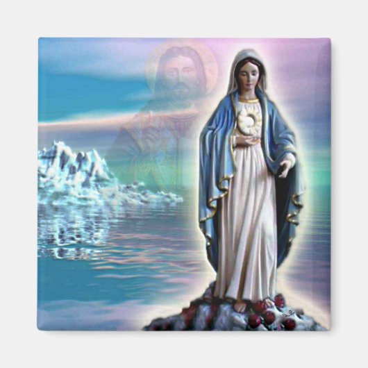 Aimant Bienheureuse Vierge Marie - Mère de Dieu (Devant)