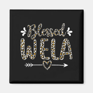 Aimant Bienheureuse wela grand-mère grand-mère mignon léo