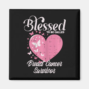 Aimant Bienheureux Cancer du sein Survivor Sensibilisatio