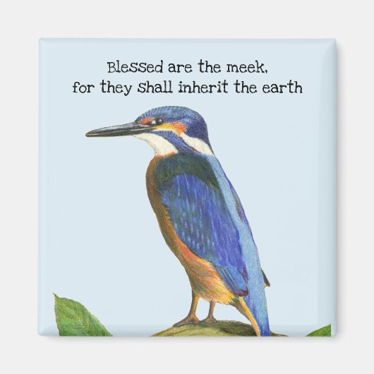 Aimant Bienheureux sont les Meek Kingfisher (Devant)