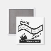 Aimant Bientôt - Bande de film Enregistrer la date (Recto/Verso)