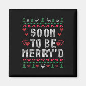 Aimant Bientôt Être Joyeux Couples Engagés Qui Correspond (Devant)