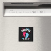 Aimant Bientôt Marraine 2025 Annonce de Grossesse (In Situ (Lave-vaisselle))