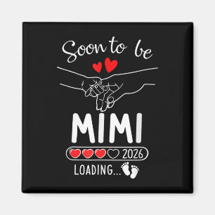 Aimant Bientôt Mimi 2026 Annonce de Grossesse en Cours