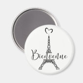 Aimant "Bienvenue" (Recto/Verso)