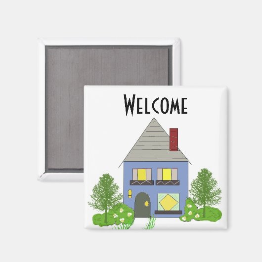 Aimant Bienvenue (Recto/Verso)