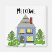 Aimant Bienvenue (Devant)