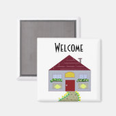 Aimant Bienvenue (Recto/Verso)