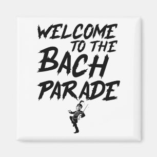 Aimant Bienvenue À Bach Parade Bride Squad Gothic Bach