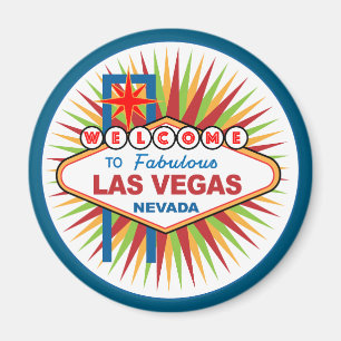 Aimant Bienvenue à Fabulous Las Vegas Nevada