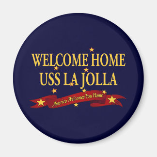 Aimant Bienvenue à la maison USS La Jolla