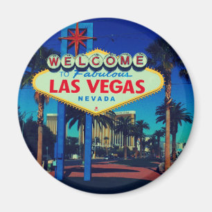 Aimant Bienvenue à Las Vegas !