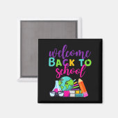 Aimant Bienvenue À L'École (Recto/Verso)