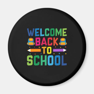 Aimant Bienvenue À L'École