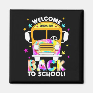 Aimant Bienvenue à l'école pour les conducteurs de bus tr