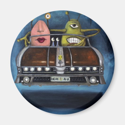 Aimant Bienvenue À Roswell (Devant)