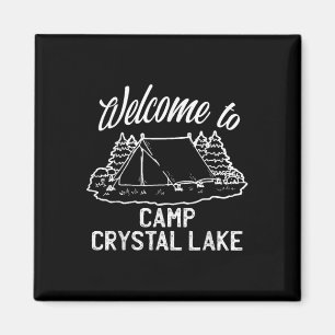 Aimant Bienvenue au camp Crystal Lake