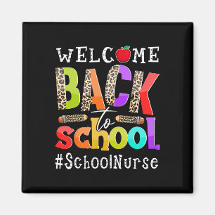 Aimant Bienvenue Byck à l'infirmière scolaire Premier jou