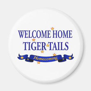 Aimant Bienvenue Tiger Tiger Tails