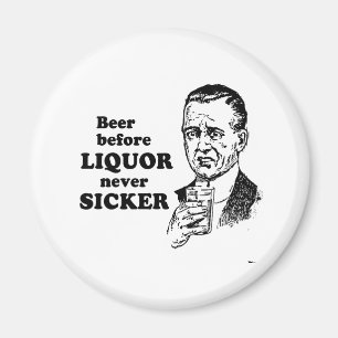 AIMANT BIÈRE AVANT BOISSON ALCOOLISÉE