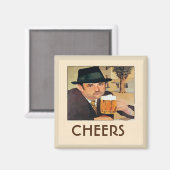 Aimant Bière, Bravo, modifier le texte (Recto/Verso)
