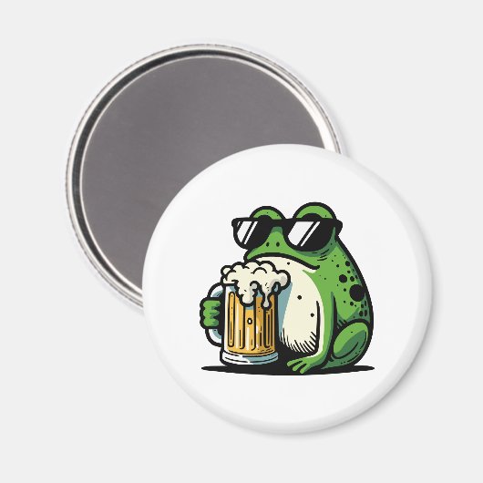 Aimant Bière cool (Recto/Verso)