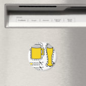 Aimant bière coupée et cigares (In Situ (Lave-vaisselle))