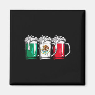 Aimant Bière Drapeau Mexicain Mexique Cinco De Mayo Homme