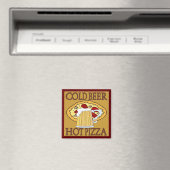 Aimant Bière Froide, Tshirts Hot Pizza (In Situ (Lave-vaisselle))