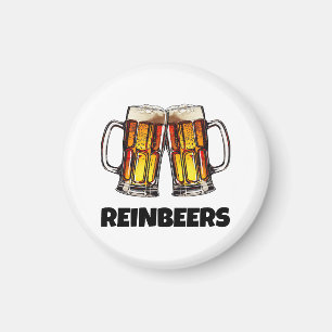 Aimant Bière Noël Reinbeers