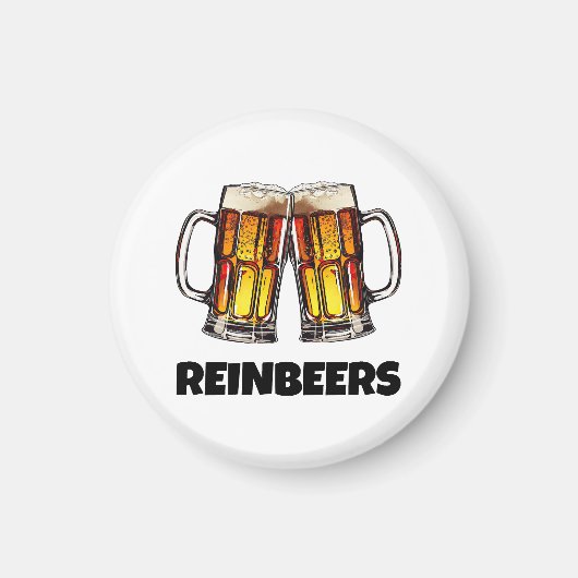 Aimant Bière Noël Reinbeers (Devant)