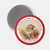 AIMANT BIÈRE PÈRE NOËL (Recto/Verso)