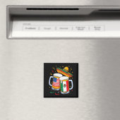 Aimant Bière Usa mexique cinq de mayo  (In Situ (Lave-vaisselle))