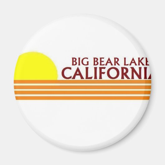 Aimant Big Bear, Californie (Devant)