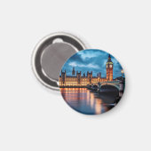 Aimant Big Ben, Londres. (Recto/Verso)