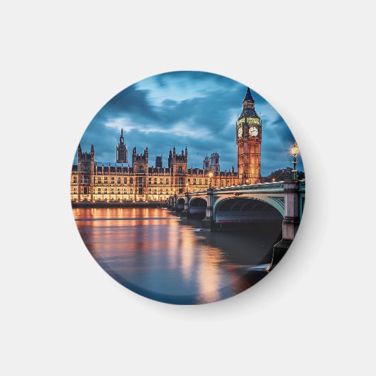 Aimant Big Ben, Londres. (Devant)