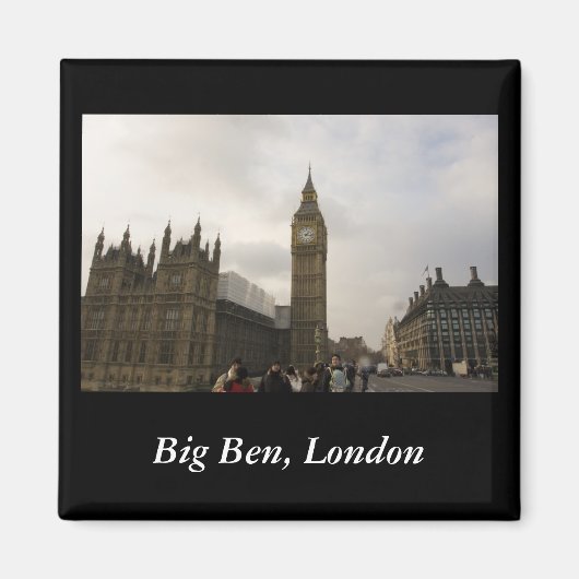 Aimant Big Ben, Londres (Devant)