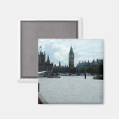 Aimant Big Ben On River Thames Londres (Recto/Verso)