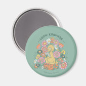 Aimant Big Bird | Grow Kindness Floral Graphic (Recto/Verso)
