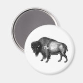 Aimant Big Bison Buffalo Thunder-Cove (Recto/Verso)