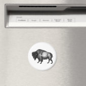 Aimant Big Bison Buffalo Thunder-Cove (In Situ (Lave-vaisselle))