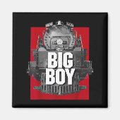 Aimant Big Boy 4014 Clic Steam Engine Retro Locomotive Ra (Devant)