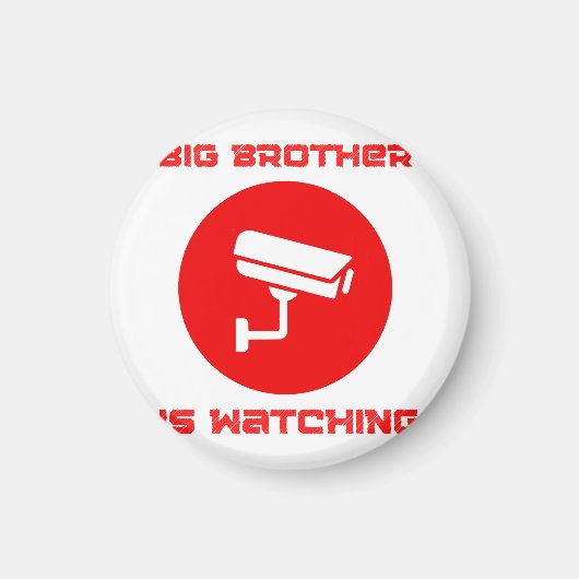 Aimant Big Brother regarde 1984 ingsoc (Devant)