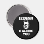 Aimant Big Brother vous regarde (Recto/Verso)